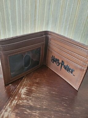 Warner Bros. Harry Potter Brown Bi-Fold Wallet